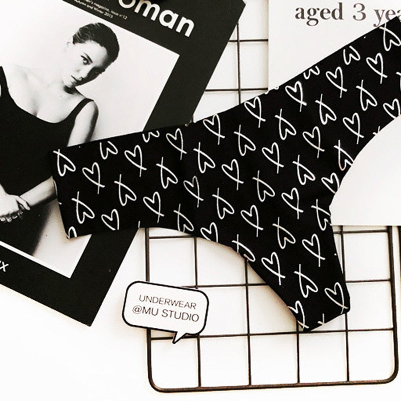 Sexy Letters Seamless Underwear