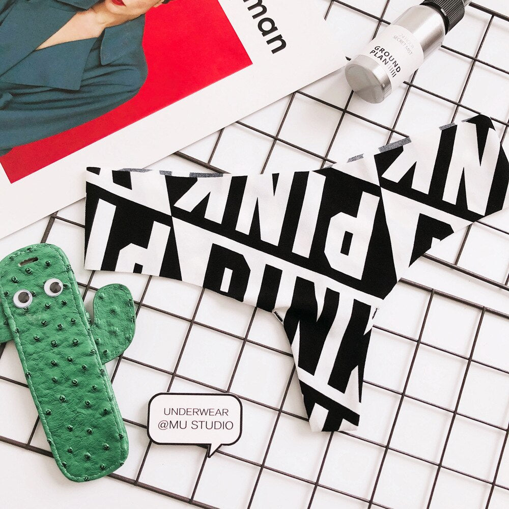 Sexy Letters Seamless Underwear