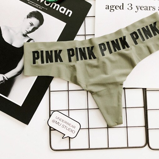 Sexy Letters Seamless Underwear