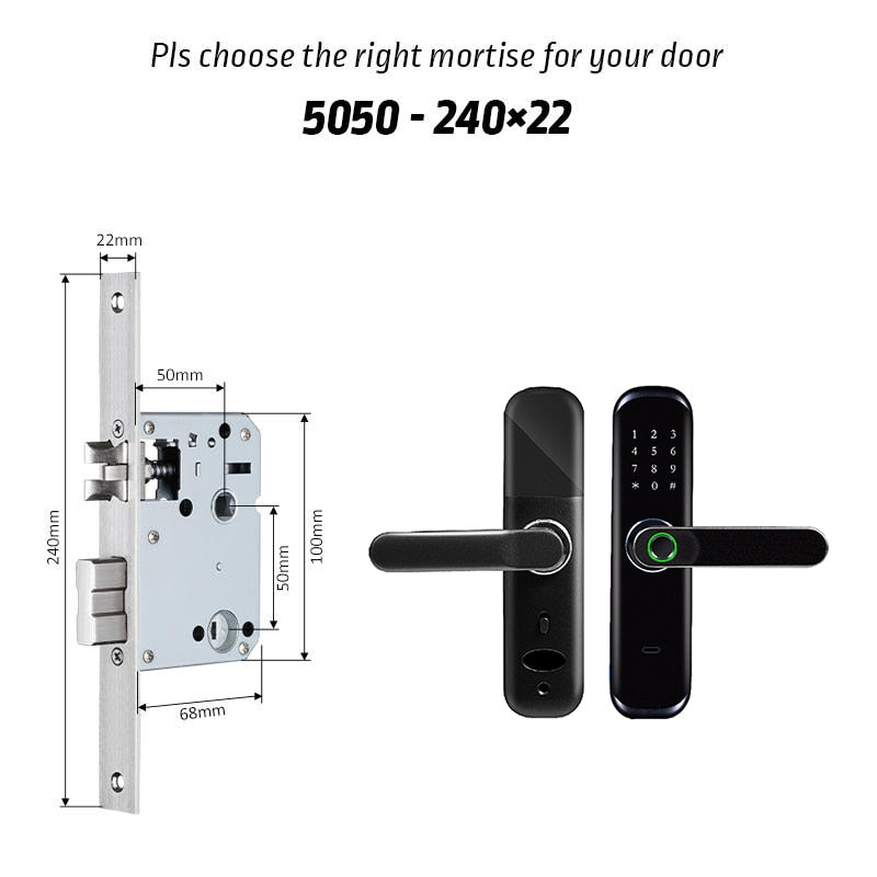 Smart Fingerprint Biometrics Lock