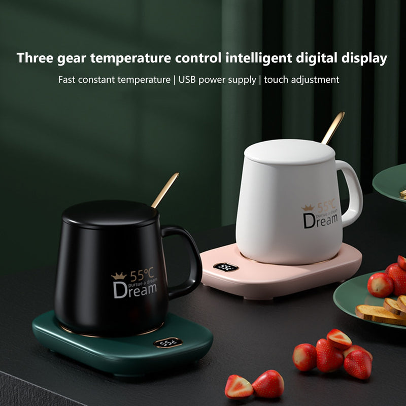 Portable Mug Heating Coaster